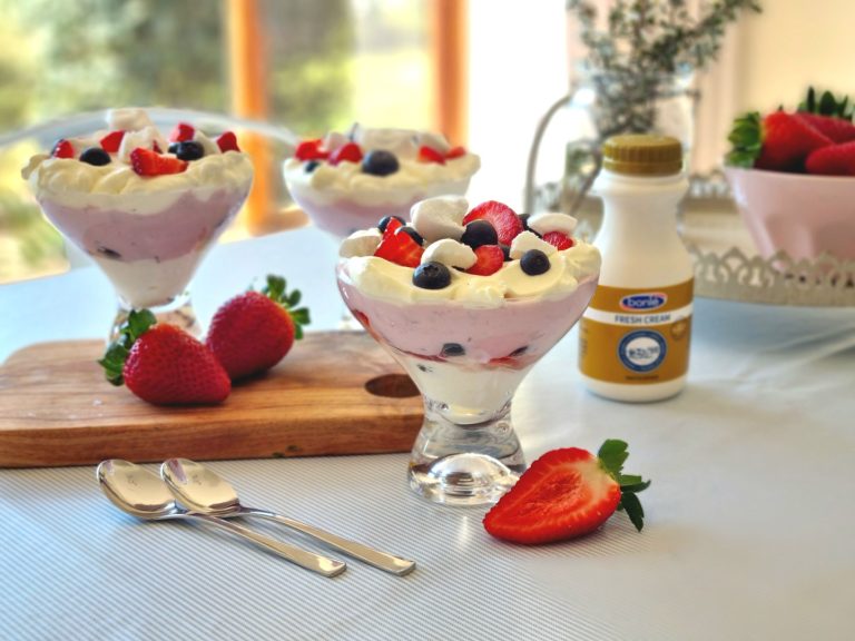 Mixed Berry & Meringues Eton Mess